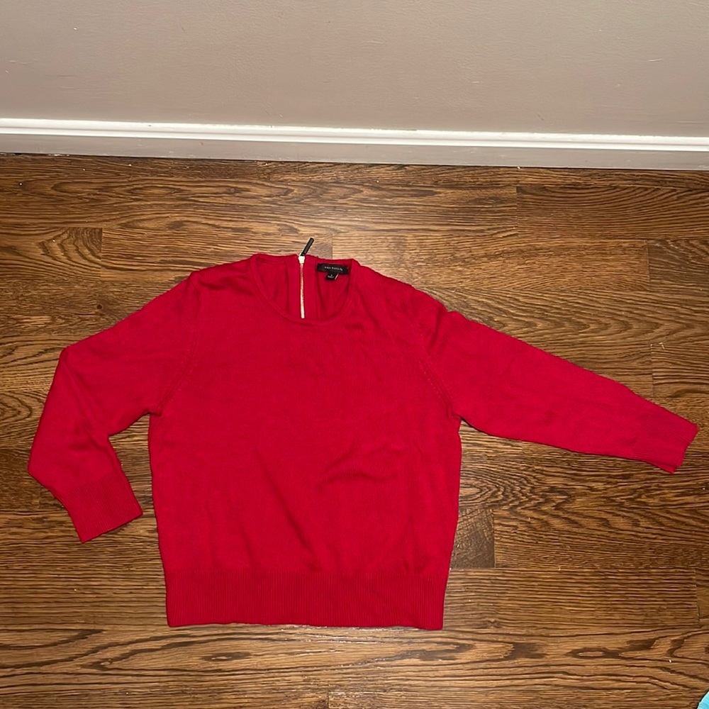 Ann Taylor red sweater